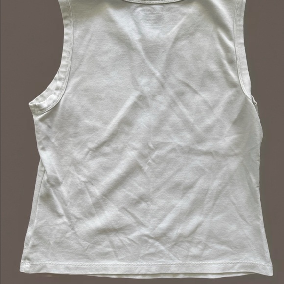 Christian Siriano Ivory Sleeveless Top - Picture 2 of 4